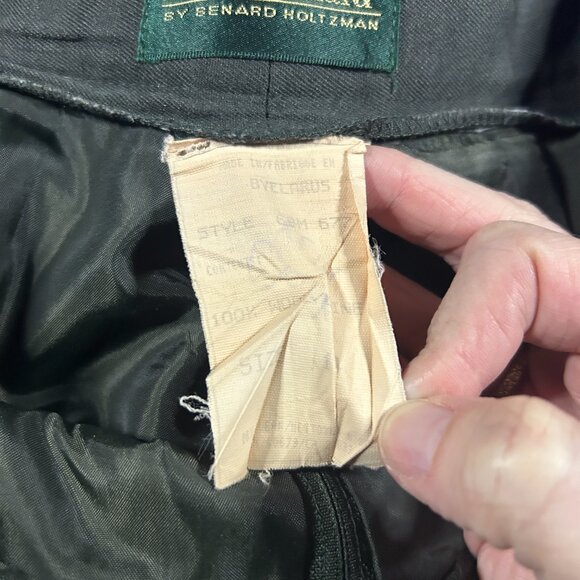 Vintage Women's Harve Benard Dress Pants 14 W-30" Wool High Waist Pleated Office - Picture 7 of 16